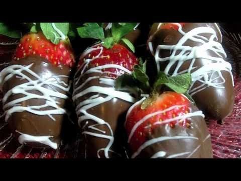 Infused Chocolate Covered Strawberries Recipe (injected with Moscato)