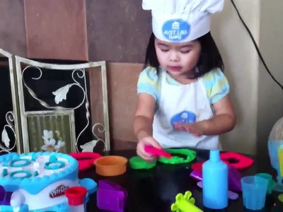 Kiara mei - cooking show - play Doh cake