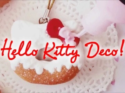 Let's Deco! - Hello Kitty Donut Squishy