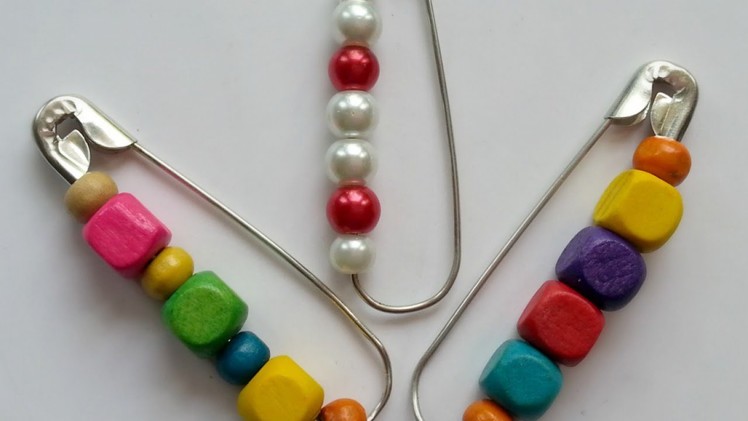 Make Colorful Beaded Safetypin - DIY Crafts - Guidecentral
