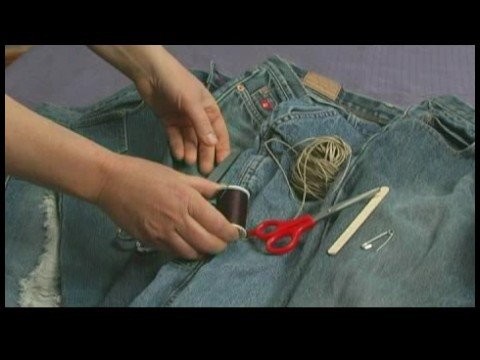 Making Area Rugs From Recycled Jeans : 2 Kinds of Jeans Rugs