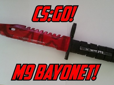 Paper CS:GO M9 Bayonet (Slaughter) +STRESS TEST