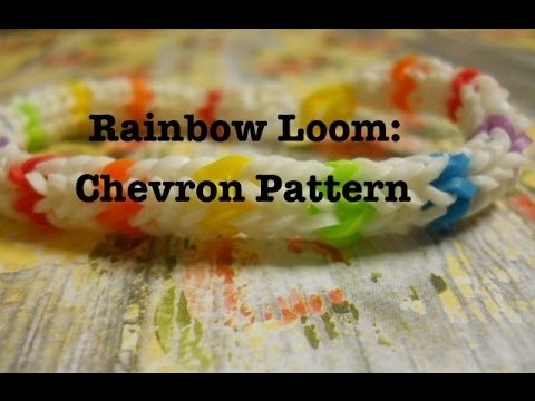 Rainbow Loom: Chevron Pattern