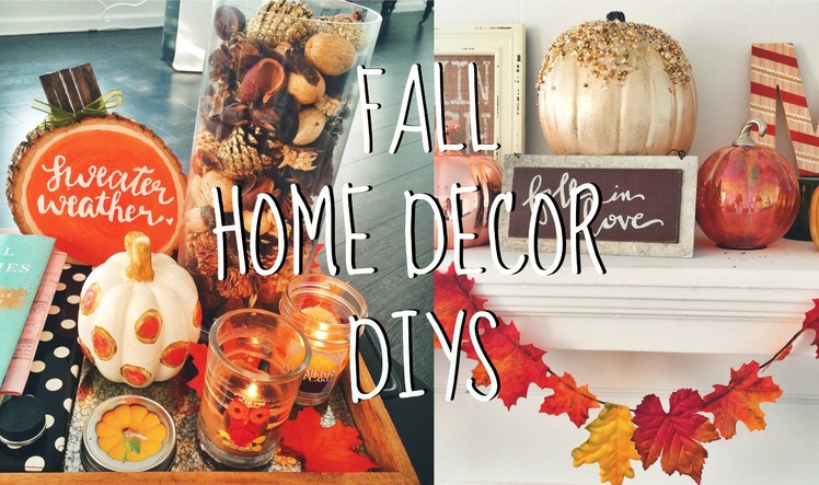 DIY FALL.AUTUMN ROOM DECOR - Make Your Room Cozy for Fall