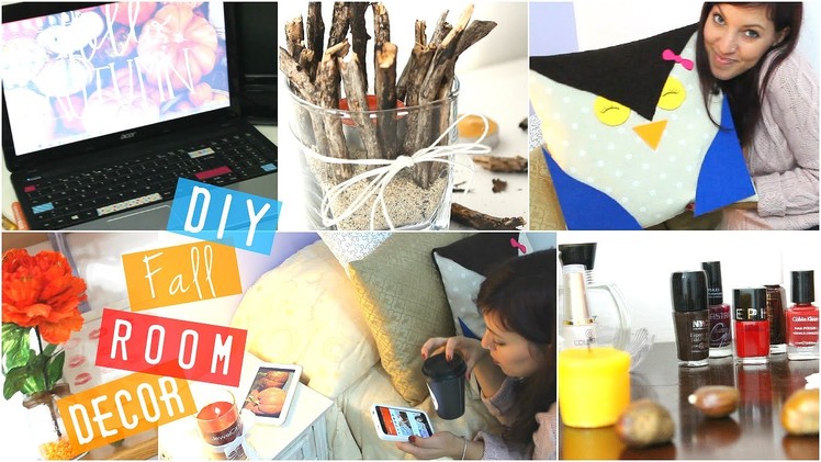 DIY Fall Room Decor 2015 ♡ Easy Ways to Decorate Your Room ITA