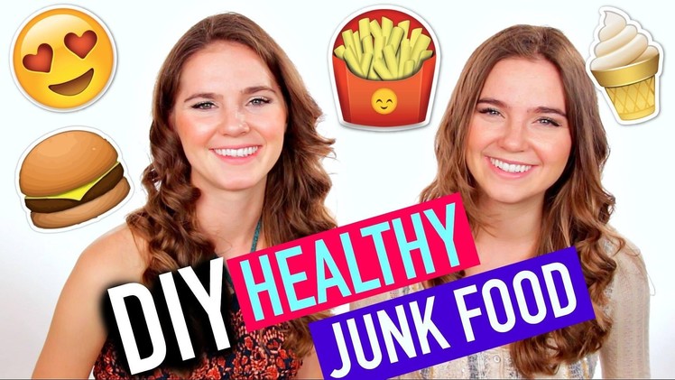 DIY Healthy Junkfood with Nina and Randa!