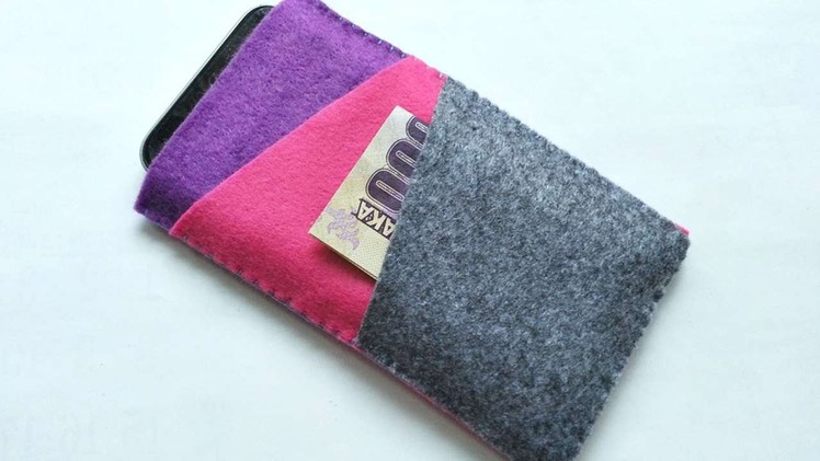 How To Create A Multi Purpose Felt Pouch - DIY Style Tutorial - Guidecentral