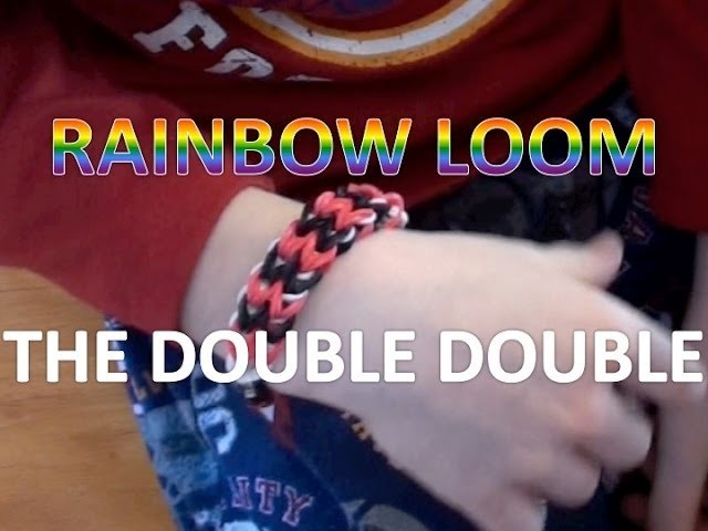 Rainbow Loom Bracelet - The Double Double
