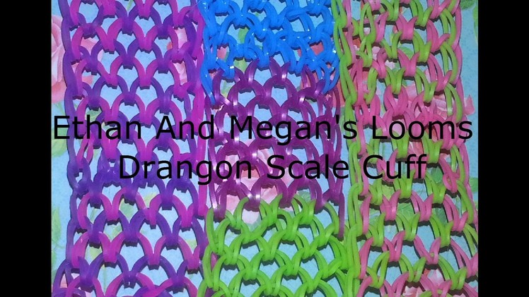 Rainbow Loom: Dragon Scale Cuff