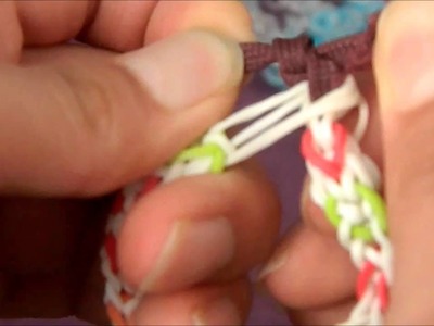 Ray Moran Presents: How to finish a Rainbow Loom Bracelet Without Clip(Knot)