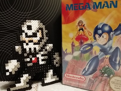 8 - Bit | Perler Beads - Mega Man 4 - Skull Man