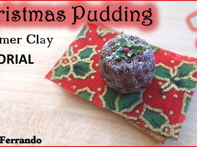 Christmas Advent Calendar: 2nd Day - Miniature Pudding - Polymer Clay Tutorial