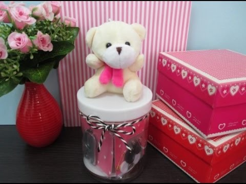 DIY : #108 Sewing Kit WITH Mini Teddy Bear (Birthday Gifts) ♥