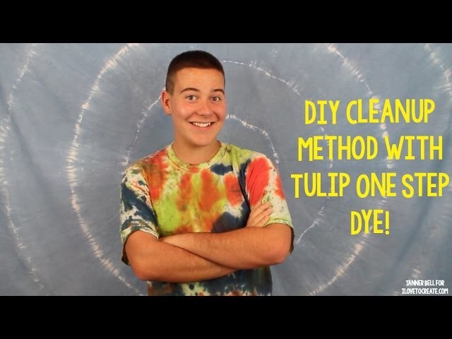DIY Cleanup Method with Tulip One Step Dye
