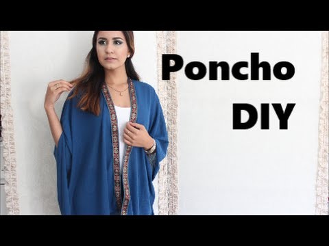 DIY. How to Easy Poncho  DamaV425