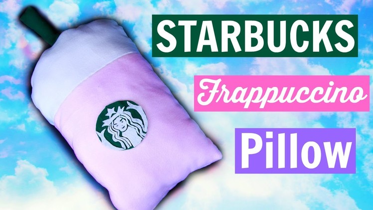 DIY Starbucks Pillow | No Sew | Cotton Candy Frapp | Tashalala