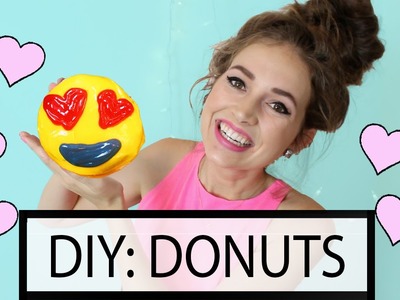 DIY Tumblr Donuts | Galaxy, Emoji, Cereal!