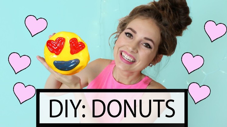 DIY Tumblr Donuts | Galaxy, Emoji, Cereal!