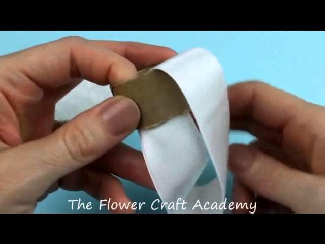 Flower Frill Christmas Napkin Ring Holder Tutorial