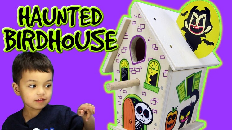 Halloween Haunted Birdhouse  DIY at Lowe's Kids Build and Grow | Kids Toy