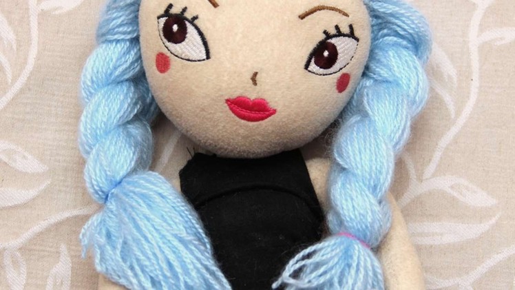 How To Add Knit Hair For A Doll - DIY Crafts Tutorial - Guidecentral