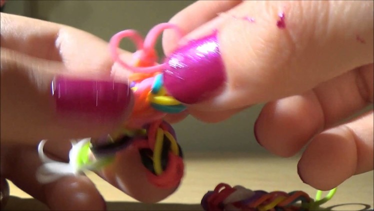 How To Make a Rainbow Loom Star Charm Without The Loom