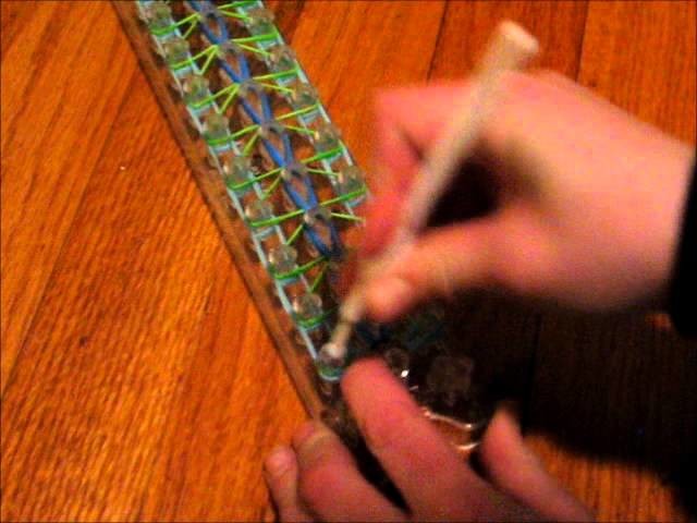 How to make a Rainbow Loom Triple Single Backpack Tag