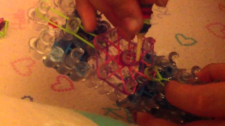 How to make the Power ring on rainbow loom- my own design