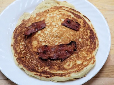 IKEA Breakfast Hack Pancakes And Bacon DIY
