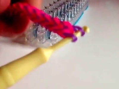 Koolloomers | Fishtail basis tutorial rainbow loom armband Nederlands