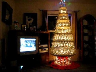 Pendleton Whisky Bottle Christmas Tree