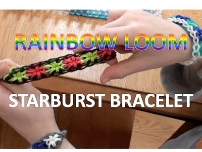 Starburst Rainbow Loom Bracelet