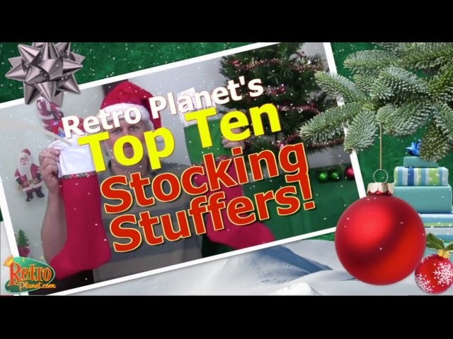 Top 10 Christmas Stocking Stuffer Ideas from Retro Planet