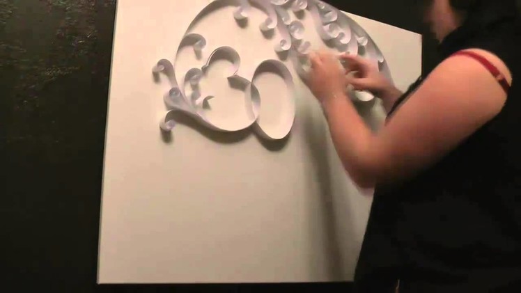 30 STM ~ quilling technic (speed video)