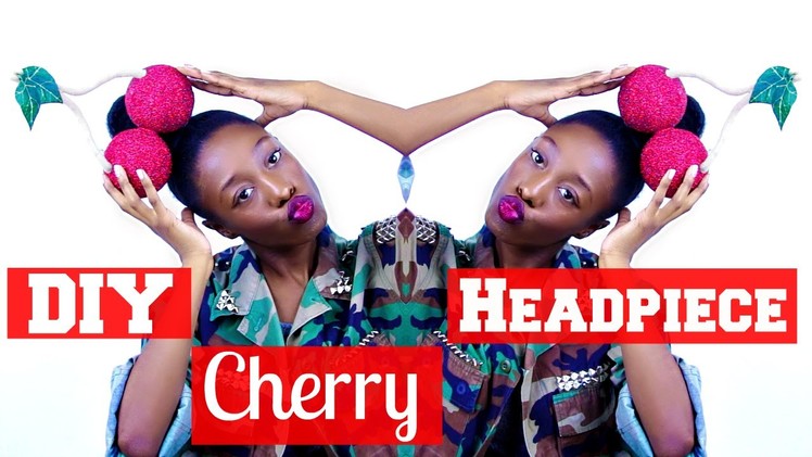DIY Cherry Headpiece | Marina And The Diamonds Inspired | Tashalala
