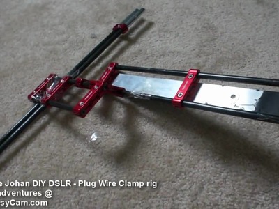 DIY DSLR Rig - Johan Plug Wire Clamps