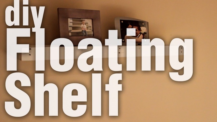 DIY Floating Shelf from Pallet Wood