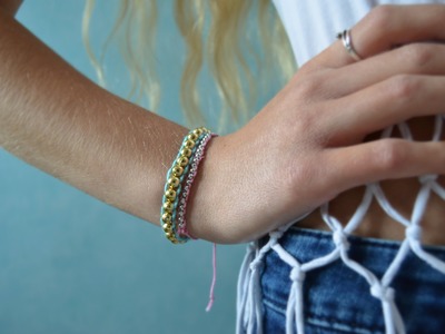 DIY: friendship bracelet
