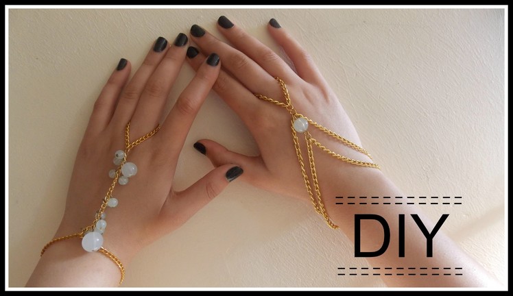 DIY: Hand and ring chain.bracelet [Part 2]
