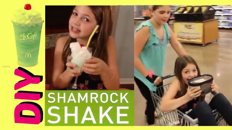 DIY McDonald's Shamrock Shakes | How to Make Shamrock Shake 6 Ingredients | Mother's Day Treat!