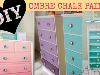 DIY Ombre paint - for Dressers or shelves