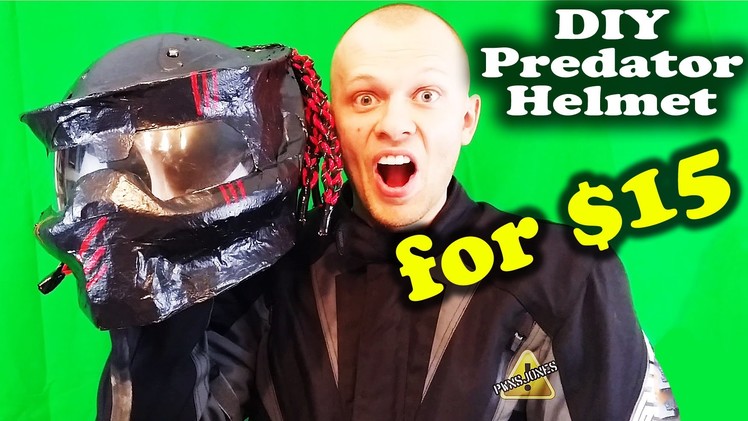 DIY Predator Helmet - Easy Way