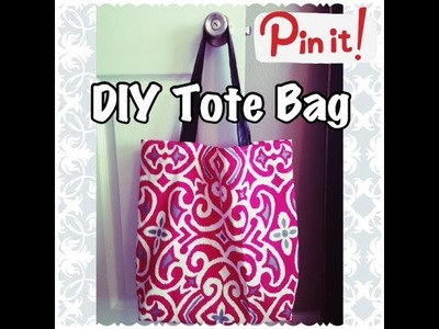 DIY Tote Bag | Sewing Project for Beginners