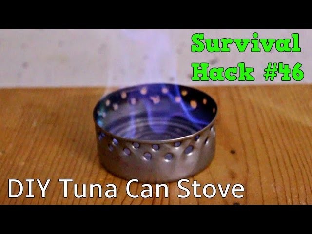 DIY Tuna Can Stove