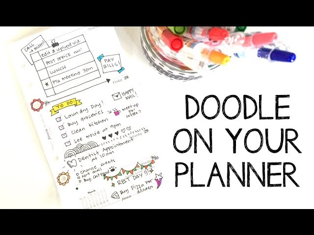 Doodle on your Planner
