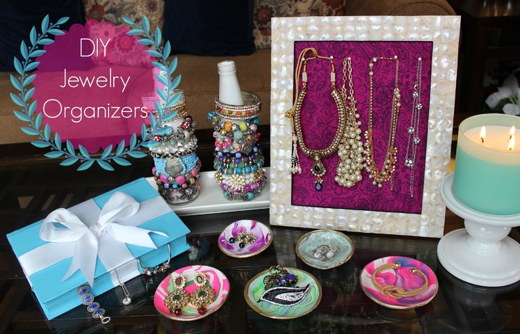 Get Organized:  4 Jewelry Storage DIYs