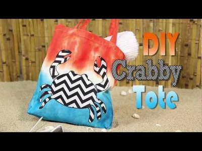 Hit the Beach with Your Very Own DIY Crab Tote!