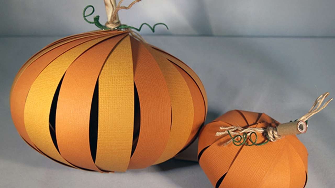 How To Create A 3D Paper Pumpkin DIY Crafts Tutorial Guidecentral
