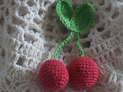 How To Crochet An Ornament Cherry - DIY Crafts Tutorial - Guidecentral