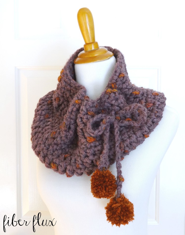 How To Crochet the Plum Skies Cowl, Episode 244